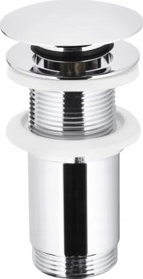 Picture of KFA SPUST UMYWALKOWY TYPU KLIK-KLAK, DUY BEZ PRZELEWU, CHROM