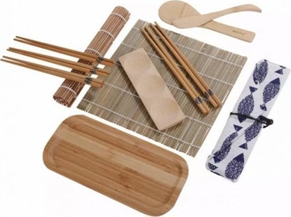 Attēls no KingHoff ZESTAW DO ROBIENIA I PODAWANIA SUSHI KINGHOFF KH-1704