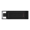 Picture of Kingston DataTraveler 70 64GB USB Black USB Type-C