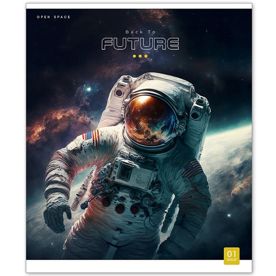 Изображение Klade, 96 lapas, rūtiņu, UV laka, B5, 60 gsm