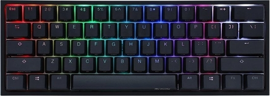 Picture of Klawiatura Ducky One 2 Pro Mini Gaming klawiatura RGB LED - Cherry Blue (US)