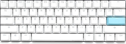 Picture of Klawiatura Ducky Ducky One 2 Pro Mini White Edition Gaming Tastatur, RGB LED - Gateron Yellow