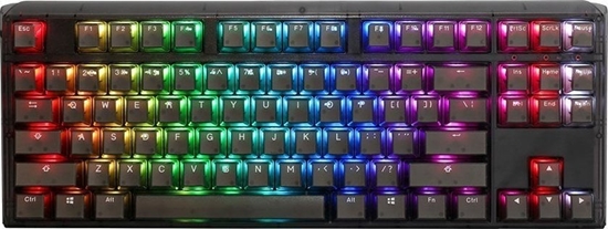 Picture of Klawiatura Ducky Ducky One 3 Aura Black TKL Gaming Tastatur, RGB LED - Gateron Baby Kangaroo (US)