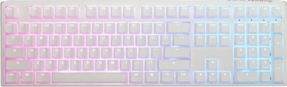 Picture of Klawiatura Ducky One 3 Aura White Gaming Tastatur, RGB LED - MX-Blue (US)