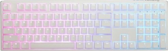 Picture of Klawiatura Ducky One 3 Aura White Gaming Tastatur, RGB LED - MX-Blue (US)