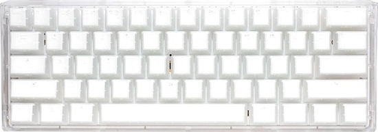 Picture of Klawiatura Ducky Ducky One 3 Aura White Mini Gaming Tastatur, RGB LED - MX-Speed-Silver (US)
