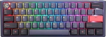 Picture of Klawiatura Ducky Ducky One 3 Cosmic Blue Mini Gaming Tastatur, RGB LED - MX-Ergo-Clear (US)