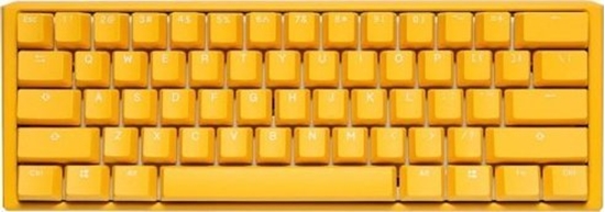 Picture of Klawiatura Ducky Ducky One 3 Yellow Mini Gaming Keyboard, RGB LED - MX-Black (US)