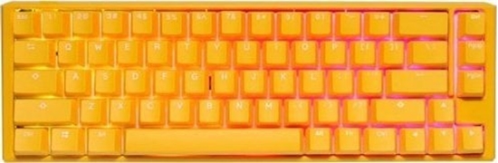 Picture of Klawiatura Ducky Ducky One 3 Yellow SF Gaming Keyboard, RGB LED - MX-Blue (US)