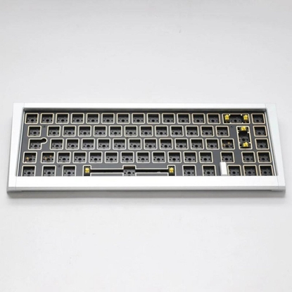 Picture of Klawiatura Ducky Ducky Outlaw 65 Gaming Keyboard, Barebone - Silver (ANSI)
