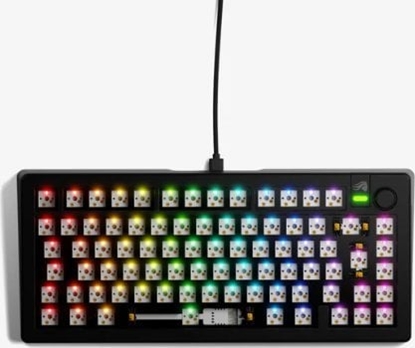 Изображение Klawiatura Glorious Glorious GMMK 3 75 % Custom Gaming-Tastatur - Barebone, ISO-Layout, schwarz