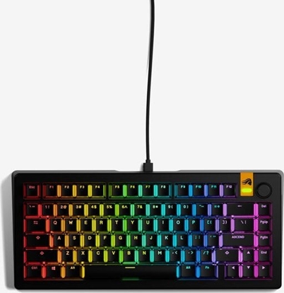 Изображение Klawiatura Glorious GMMK 3 HE Prebuilt Fox HE Switches (GLO-KB-GMMK3-75-PB-HE-W-BLK-US)