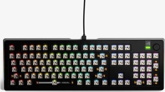 Picture of Klawiatura Glorious Klawiatura GMMK 3 Pro 100% Custom Gaming - Barebone, ukad ANSI, czarny