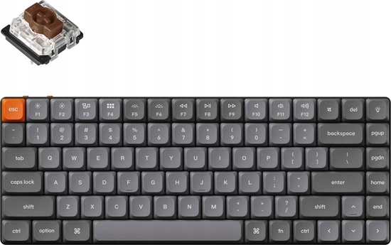 Picture of Klawiatura Keychron K3 Max Gateron Brown (K3M-B3)