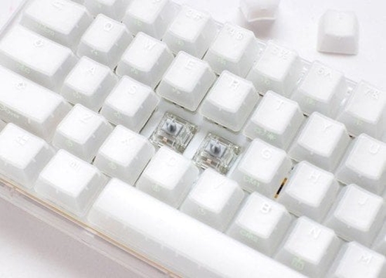 Picture of Klawiatura Klawiatura Gamingowa Ducky One 3 Aura Biaa TKL, RGB LED - Gateron Baby Kangaroo