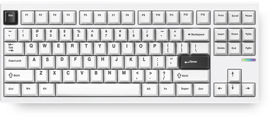 Picture of Klawiatura MCHOSE GX87 Ultra Vintage White (MC-GX87-A5)