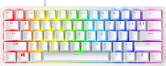 Picture of Razer Huntsman V3 Pro Mini Gaming Keyboard, US Layout, White Edition | Razer