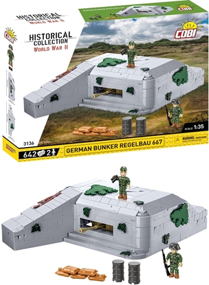 Picture of Klocki German Bunker Regelbau 667 642 klocki