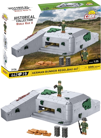 Picture of Klocki German Bunker Regelbau 667 642 klocki