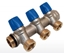 Изображение Kolektors ar ventiļiem 3/4"-3-ceļi 3/4"EK Zils GF