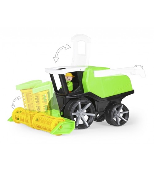 Picture of Kombains ar cilvēciņu Truxx2 27 cm (ar gum. riteņiem, kastē) L04516