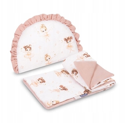 Attēls no KOMPLET DO WÓZKA MULIN BALETNICE RÓOWY