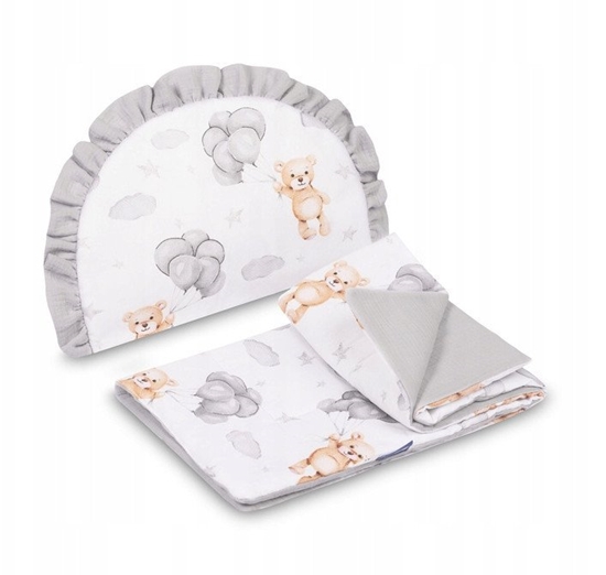 Picture of KOMPLET DO WÓZKA MULIN TEDDY SZARY