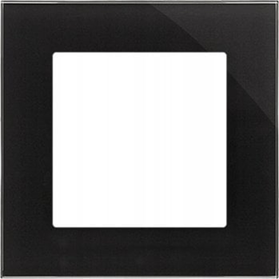 Picture of Kontakt-Simon Ramka pojedyncza Kontakt-Simon 55 TRN1/182 Nature czarna