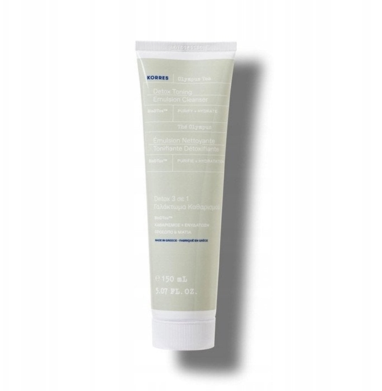 Изображение KORRES_Olympus Tea Detox oczyszczajca emulsja do trwarzy 3w1 150ml