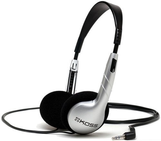 Picture of Koss KPH5, Wired, Music, 80 - 18000 Hz, Headphones, Silver