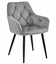 Picture of Krzeso JORK - aksamit srebrno-szary / nogi czarne x 1