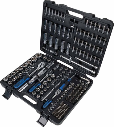 Picture of KS Tools 1/4 + 3/8 + 1/2 CHROMEplus Socket Set   195 pcs