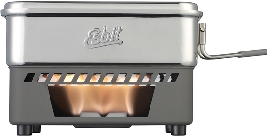 Picture of Kuchenka turystyczna Esbit Solid Fuel Cookset 1100 ml - steel
