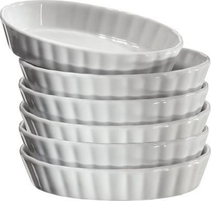 Picture of Kuchenprofi Naczynie Kuchenprofi Burgund do crme brle, 14x8,5x2,5 cm, 6 szt.