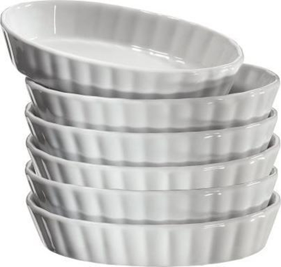 Picture of Kuchenprofi Naczynie Kuchenprofi Burgund do crme brle, 14x8,5x2,5 cm, 6 szt.