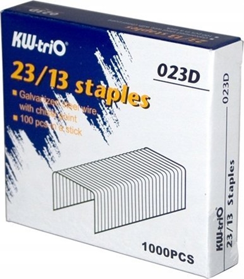 Picture of KW-TRIO Zszywki KW-triO 23/13 023D 50 - 100 kart 1000 szt
