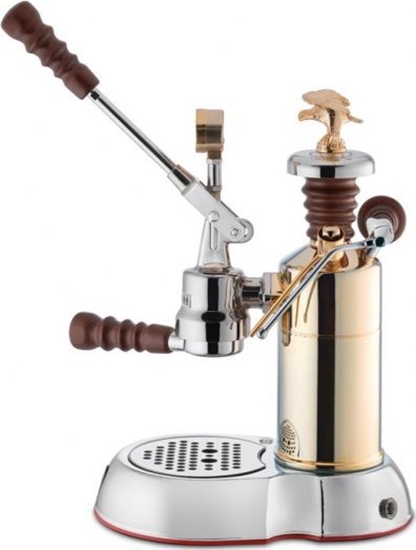 Изображение La Pavoni Espressomachine Handlever LPLESC01EU Esperto Competente gold chrom (LPLESC01EU)