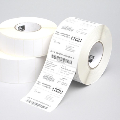 Attēls no Label, Paper, 83x51mm; Thermal Transfer, Z-Perform 1000T, Uncoated, Permanent Adhesive, 76mm Core