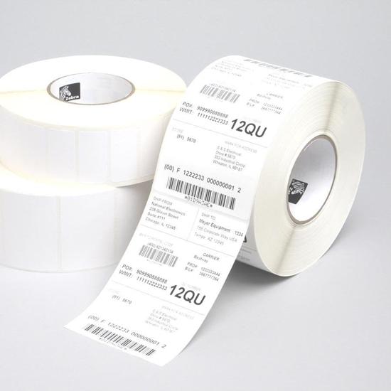 Изображение Label, Paper, 83x51mm; Thermal Transfer, Z-Perform 1000T, Uncoated, Permanent Adhesive, 76mm Core