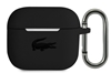 Изображение Lacoste Apple Airpods 3 Liquid Silicone Glossy Printing Logo Case Black