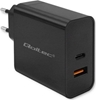 Picture of Ładowarka Super Quick PD | 1xUSB-C | 1xUSB | 90W | 5-20V | 2.4-4.35A | Czarna 