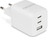 Изображение Dicota Compact 3-Port GaN Wall Charger (65W) EU white