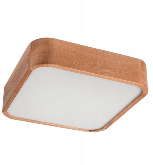 Picture of Lampa sufitowa Lamkur Oak Square 48871 plafon sufitowy 2x15W E27 db