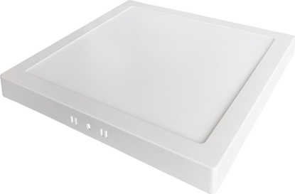 Attēls no Lampa sufitowa GTV Oprawa LED 24W 4000K 2000lm neutralna biaa natynk kwadrat zasilacz panel MATIS PLUS LD-MAN24W-NBP GTV 3332