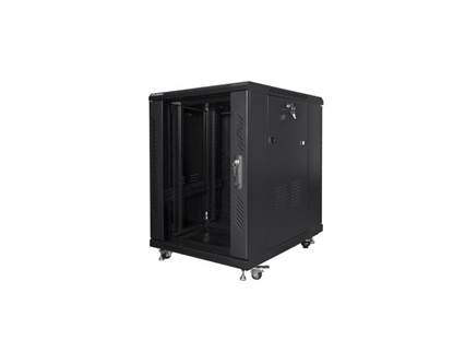 Attēls no Lanberg 19" 15U 600X800 SCHWARZ LANBERG RACKMOUNT EINBAUSCHR