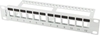 Picture of Lanberg Patchpanel Blank 12-Port 1U Keystone Organizer grau