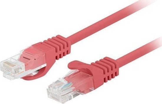 Picture of Lanberg PATCHCORD KAT.6 UTP 0.25M CZERWONY FLUKE PASSED LANBERG 10-PACK