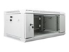Picture of Lanberg Rack Wandschrank 19" 4U/600X450 Glastür grau