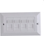 Attēls no Lanview CAT6 Faceplate 4-port UK Type