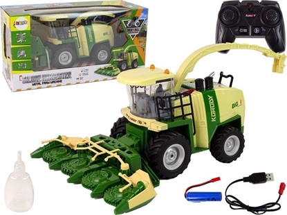 Изображение LeanToys Kombajn Zdalnie Sterowany 2,4 G Dym wiata Dwik